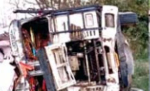 सड़क हादसे में दूल्हे के पिता समेत 6 बारातियाें की माैत